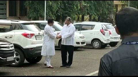Chandrakant Patil Meet Raj Thakceray