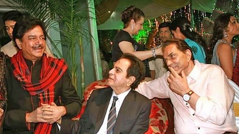 dilip kumar and dharmendra shatrughana sinha 