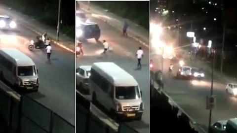 दिसेल त्या वाहनावर कोयते मारून माजवली दहशत 