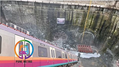 Photo: पुणे मेट्रोचा भुयारी मार्ग पाहा, ७ किमीचं काम पूर्ण  