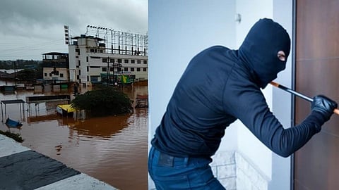 पूरग्रस्तांच्या घरांवर चोरट्यांचा डल्ला; नागाळा पार्कातील  प्रकार