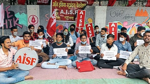 India Student Federation's agitation