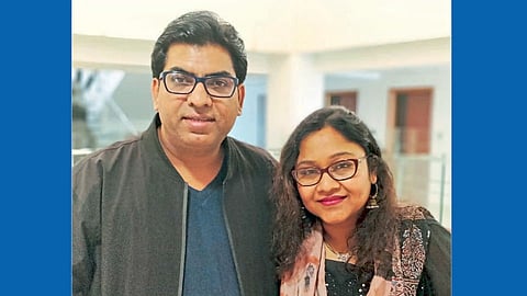 Ajay Thakur and Vandana Thakur