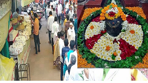 औंढा नागनाथ (जि.हिंगोली) : बारा ज्योतिर्लिंगामध्ये आठव्या स्थानावर असलेले तीर्थक्षेत्र  नागनाथाचे ज्योतिर्लिंग असून या ठिकाणी वर्षातील नागपंचमी निमित्ताने शुक्रवारी (ता.१३) नागनाथाची पूजा करण्यात आली.