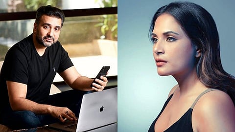 raj kundra and richa chadha 