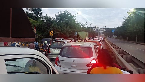 chandani chowk traffick
