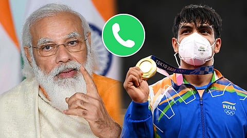 Pm-Modi-Neeraj-Call