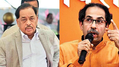 Narayan Rane and Uddhav Thackeray