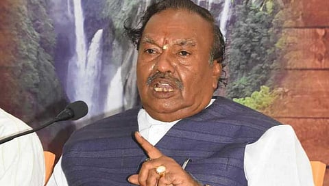 मंत्री के. एस. ईश्वरप्पा 