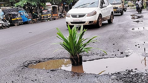 Dombivali pothole