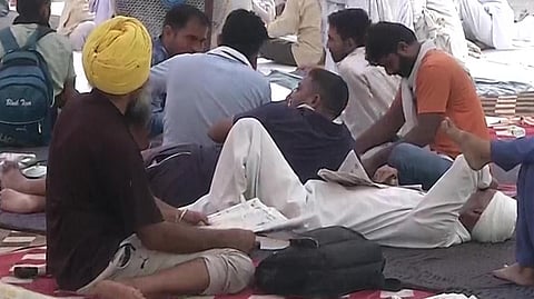 हरयाणात शेतकरी आक्रमक; इंटरनेट, SMS सेवा बंद