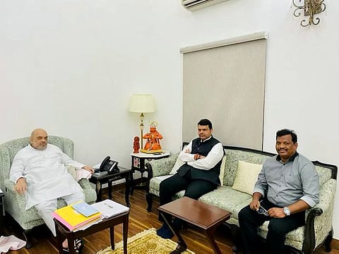  fadnavis amit shah meet