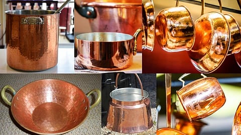 copper pots