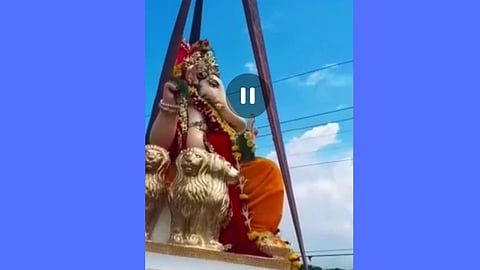 नागपूरच्या राजा गणपतीला निरोप; वातावरण झाले भावुक