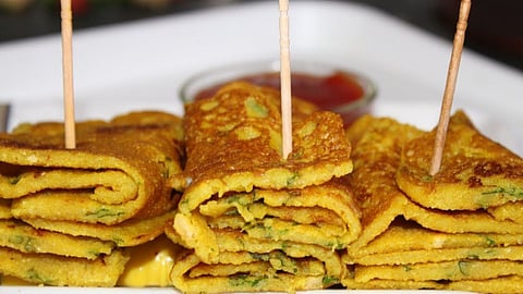 सकाळच्या नाश्तासाठी झटपट बनवा हरभरा रोल; जाणून घ्या रेसीपी