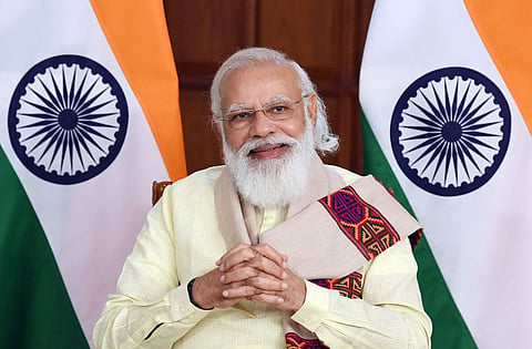 PM मोदींच्या हस्ते 'सरदारधाम भवन'चे उद्‌घाटन