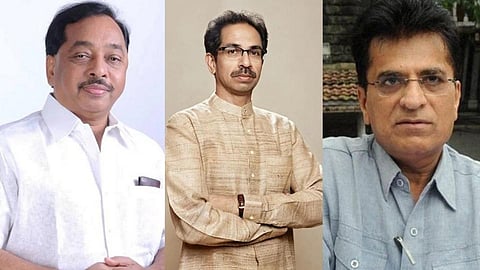  Narayan Rane, Uddhav Thackeray, Kirit Somaiya