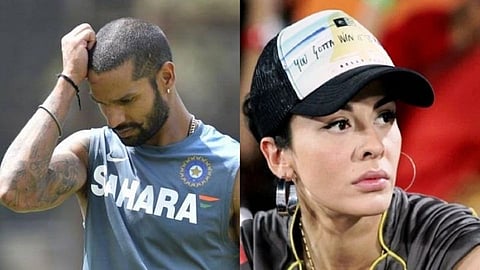 shikhar dhawan and aesha mukerji 
