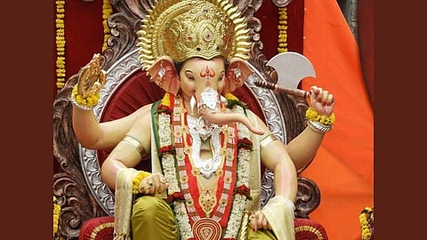 हिंदू-मुस्लिम ऐक्‍याचे प्रतीक 'सोन्या मारुती गणपती'!