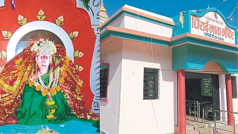 Devotees are demanding that Chiraimata temple be given the status of a tourist destination 