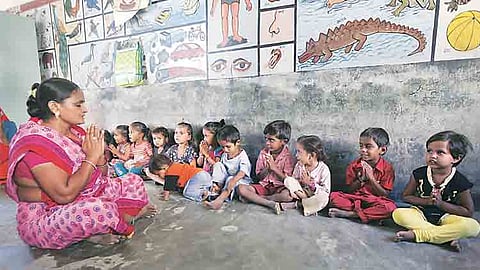 salary increament of  Anganwadi workers