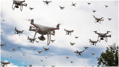 Houthi rebels Yemen drone attack Saudi Arabia