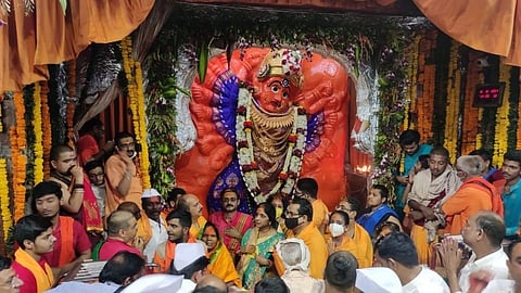 dussehra was celebrated in a traditional manner in nashik