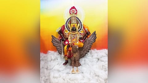 'अंबाबाई'ची वैष्णवी मातृका रुपात सालंकृत पुजा