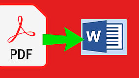 Convert PDF to Word