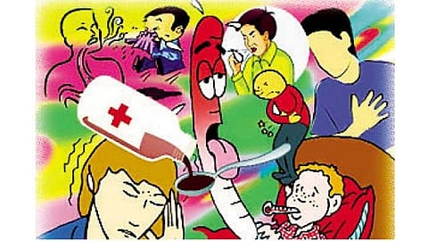 be careful due to climate change fever cough patients increased