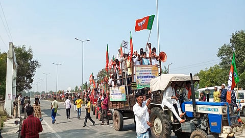 BJP March In Jalna