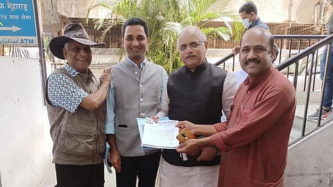 राज्यसभा खासदार सहस्रबुद्धे यांना दिले निवेदन