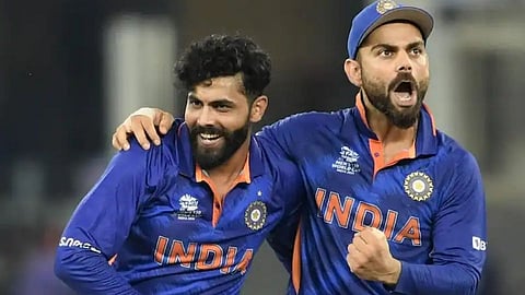 Jadeja and Kohli