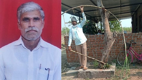 22 फुटवे अन्‌ 50 कांड्यांचा ऊस! अडीच एकरात 241 टन उत्पादन