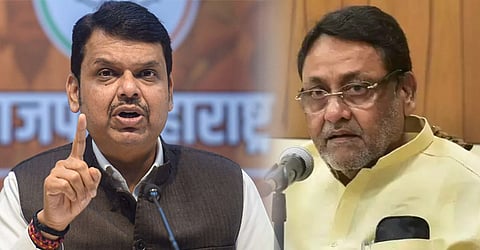 Devendra Fadnavis-Nawab Malik