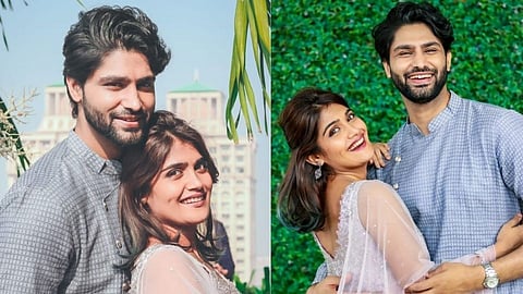 Rishi Saxena girlfriend Isha Keskar