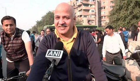 महिन्यातून एक दिवस सायकल वापरा; सिसोदिया 