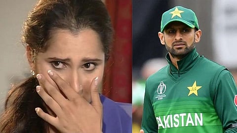 Sania Mirza and Shoaib Malik 

