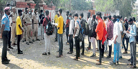 पिंपरी-चिंचवड पोलिस दलासाठी औरंगाबादेत परीक्षा

