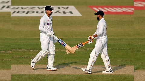 ShreyasIyer And Ravindra Jadeja 