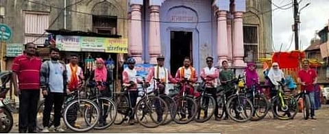 Pune : सायकल वारीतून अध्यात्म, मानसिक व शारीरिक तंदुरुस्तीचा संदेश