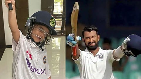cheteshwar pujara daughter aditi 
