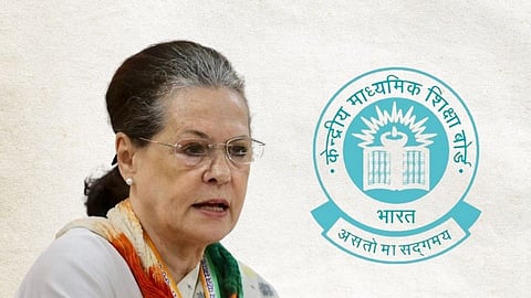 सोनिया गांधींनी आक्षेप घेतलेला दहावीच्या प्रश्नपत्रिकेतील 'तो' उतारा अखेर हटवला 