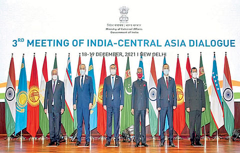 India And Central Asia Meeting