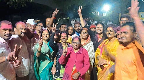 Somthane Society election 2021 MLA Kokate defeated his brother won 11 out of 13 seats 