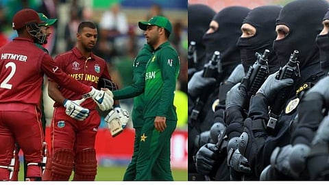 WI VS PAK T20 : वेस्टइंडीज संघाच्या सुरक्षेसाठी PCB ने 889 कमांडो केले तैनात