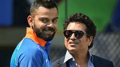 Sachin Tendulkar Virat Kohli 