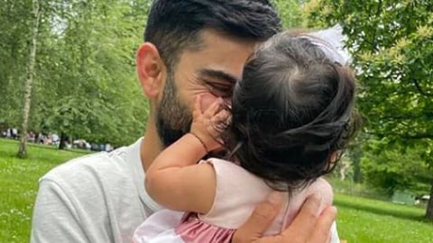 Virat Kohli Vamika 