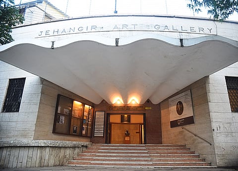 stone workshop Jahangir art gallery