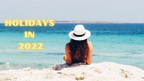 Holidays in 2022